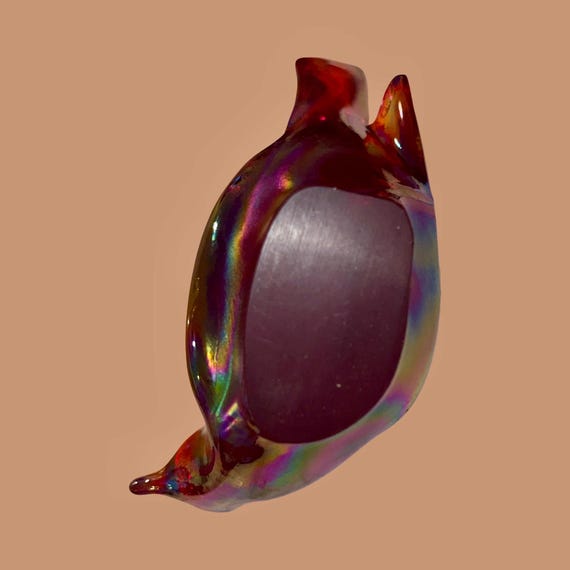 Rare Fenton Pink Happiness Bird – Vintage Art Glass Sculpture - Etsy