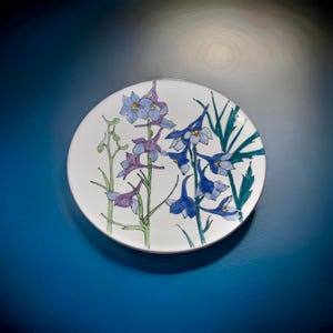 Ernesto Salerno Handmade and Hand painted Art Pottery Plate, 757, Italy