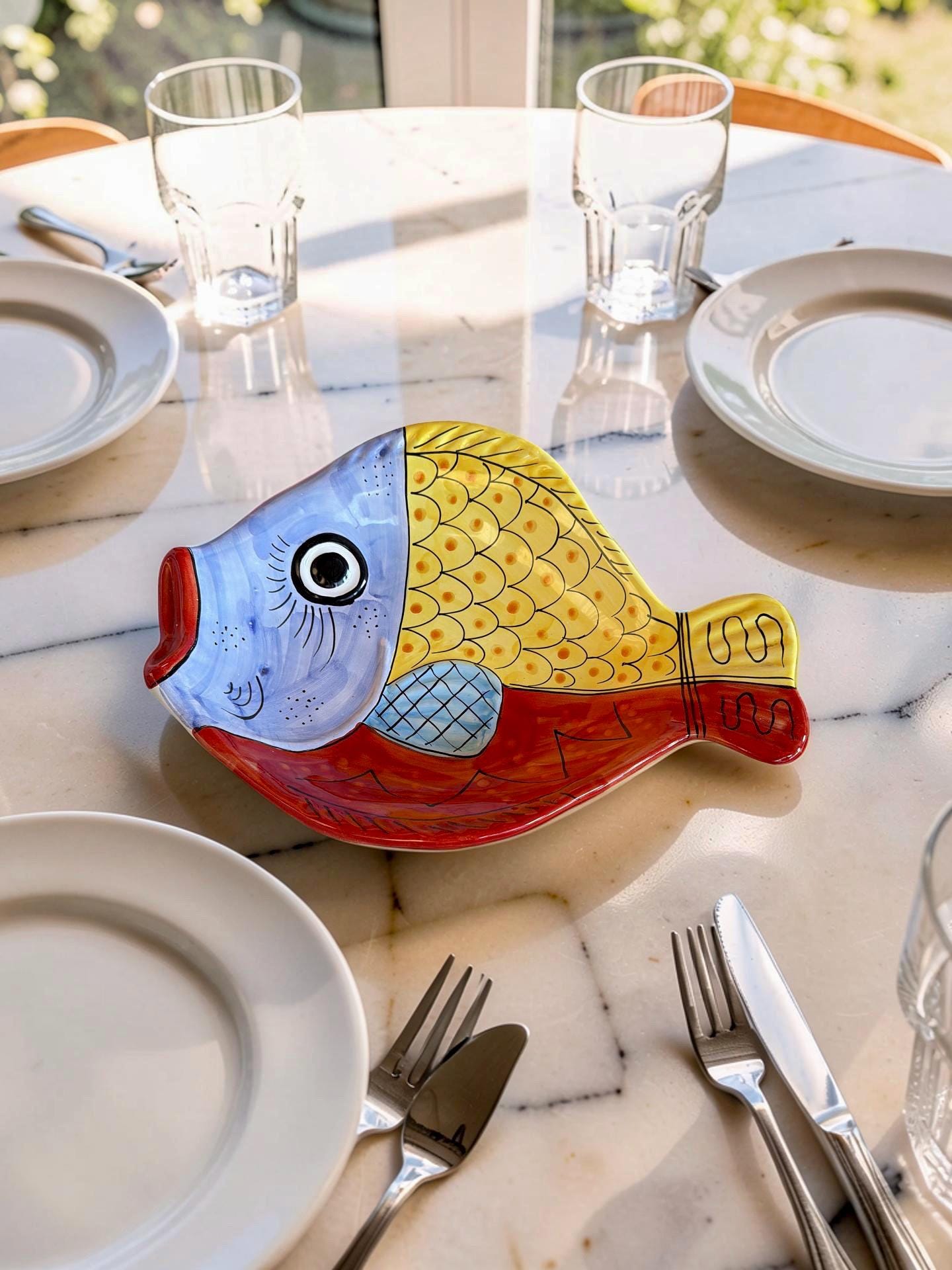 Vietri Fish Pottery - Etsy