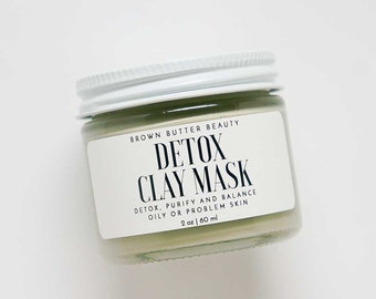 Face Mask | Green Clay | Detox Clay Mask | Facial Mask| Natural Skincare