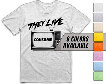 They Live V17 Men's T Shirt all sizes S-5XL 8 Colors available