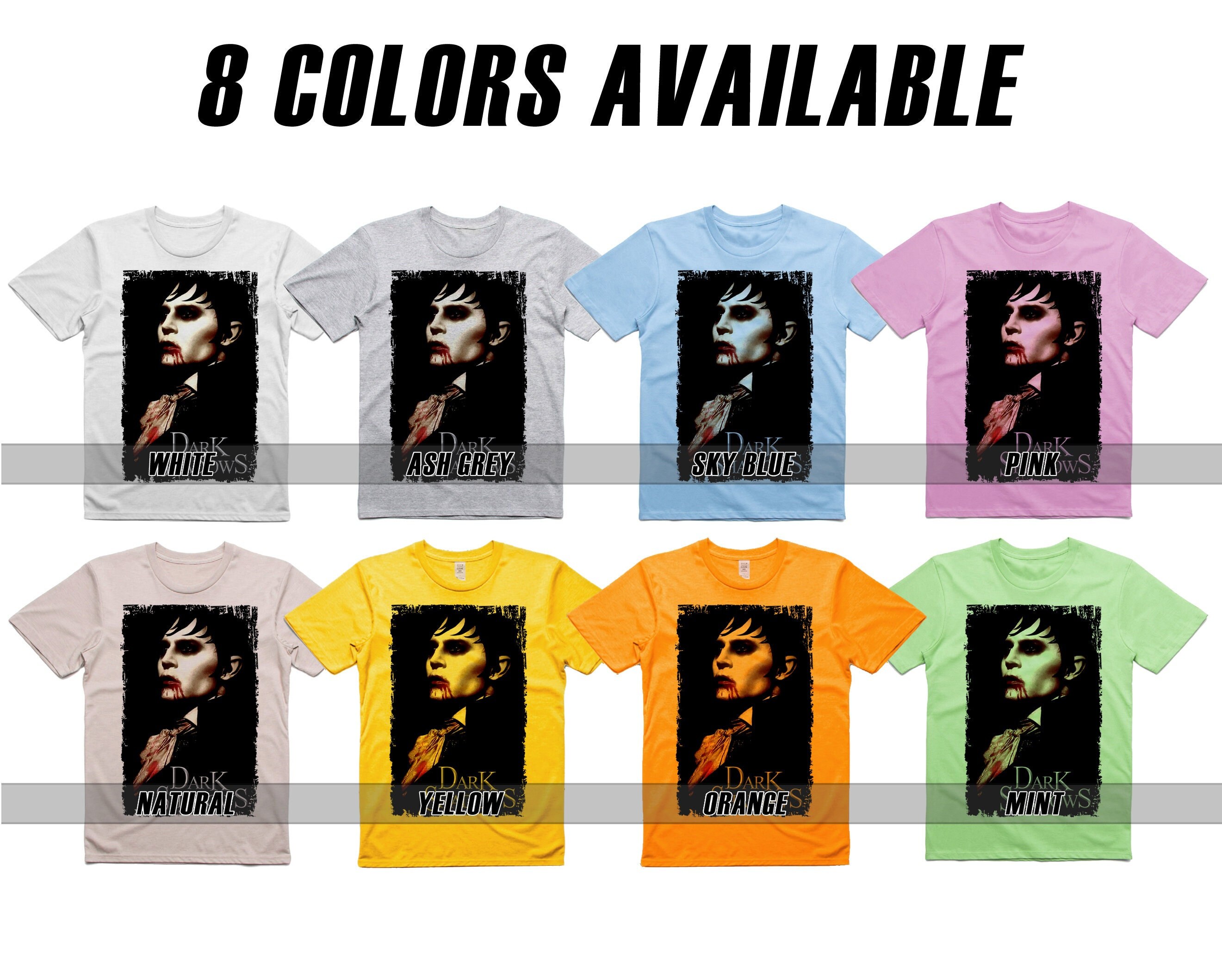 トップス 25SSmain story OversizedTee Darkshadow 2 Dark Shadows V2 Men's T Shirt All Sizes S-5XL 8 Colors Available