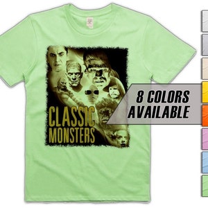 Classic Monsters V1 Men&#39;s T Shirt all sizes S-5XL 8 Colors available
