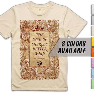 T-shirt da uomo The Case of Charles Dexter Ward V2 (Lovecraft) tutte le taglie S-5XL 8 colori disponibili