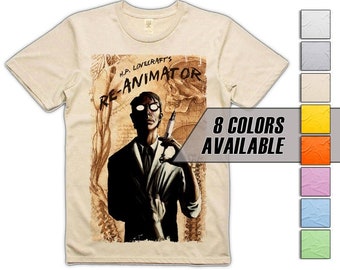 Re-animator V10 (Lovecraft) Men's T Shirt all sizes S-5XL 8 Colors available