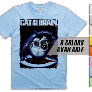 Cat in the Brain V1 Men&#39;s T Shirt all sizes S-5XL 8 Colors available
