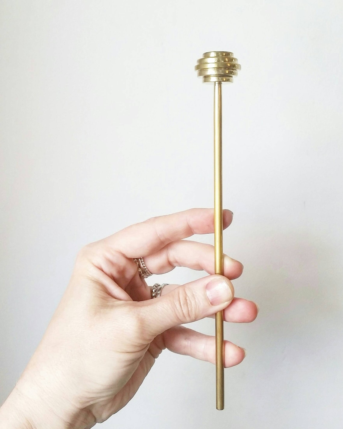 Solid Brass Honey Dipper. Handmade Solid Brass Honey Dipper. Etsy