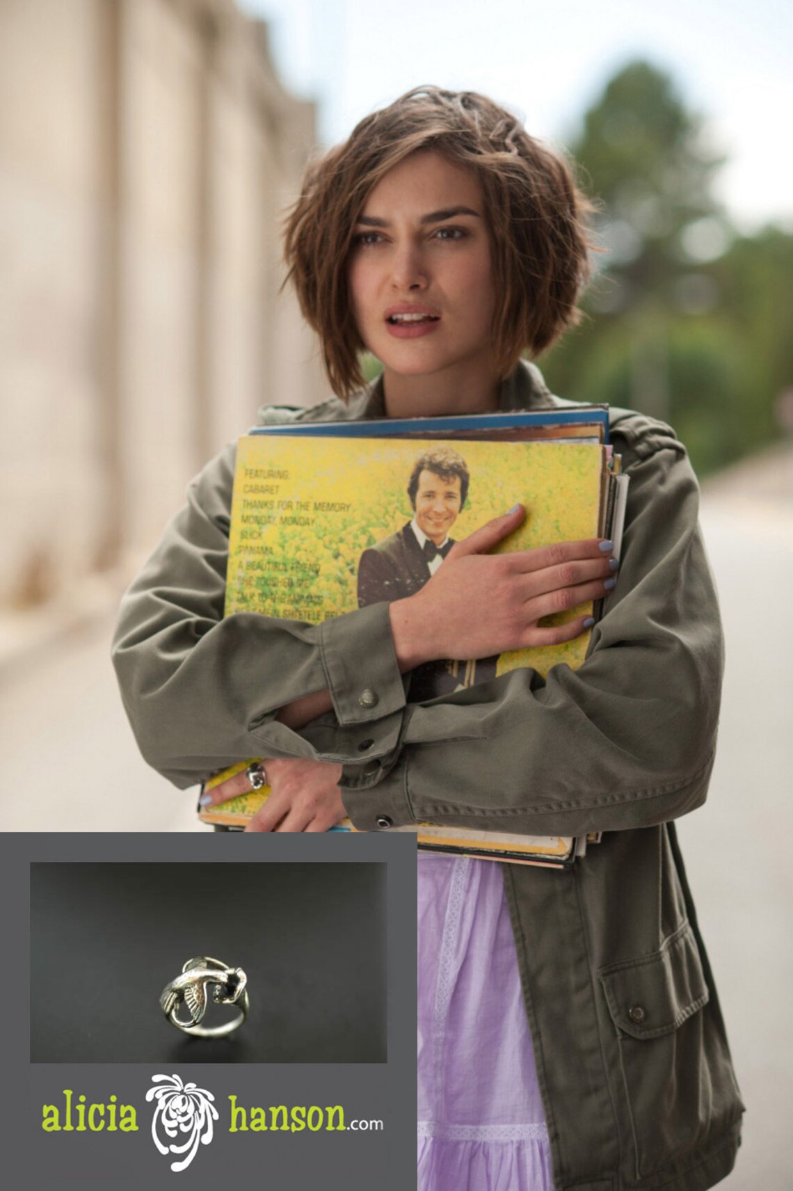 Humming Bird Nectar Flower Ring in Sterling Silver Etsy