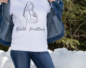 Birth Matters Doula-sweater, cadeau voor verloskundige