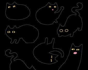 Void Cat Sticker Sheet