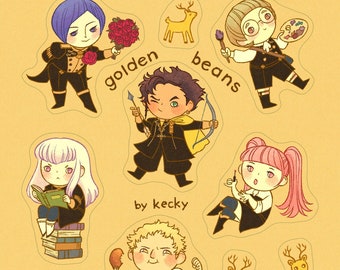 Golden Beans FE3H A6 Vinyl Sticker Sheet