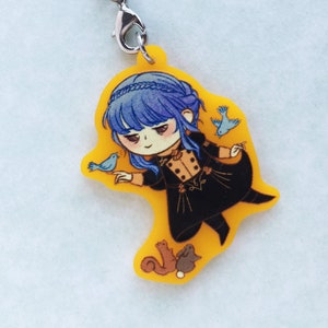 Marianne Fimble Bimble Bean FE3H Acrylic Charm