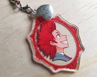 Kirishima Hero Cameo Portrait Charm