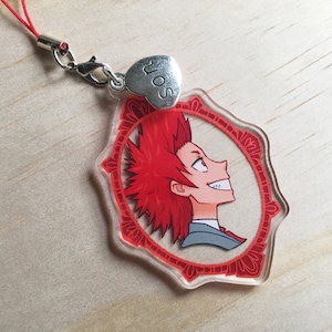 Kirishima Hero Cameo Portrait Charm
