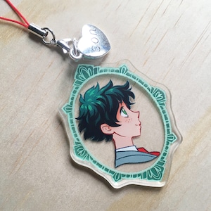 Midoriya Hero Cameo Portrait Charm
