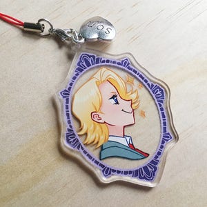 Aoyama Hero Cameo Portrait Charm