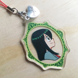 Tsuyu Hero Cameo Portrait Charm