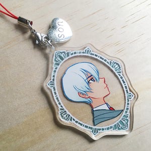 Todoroki Hero Cameo Portrait Charm