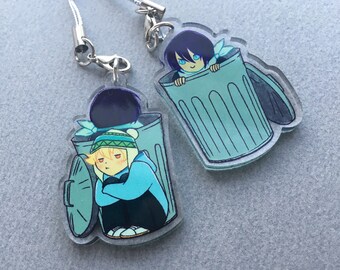 Noragami ARAGOTO Iki Hiyori Yukine Yato Keychain Keyring Pendant Strap Be