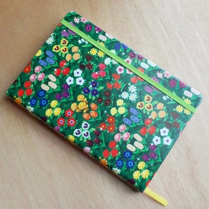 Flower Crossing A5 Dotted Notebook