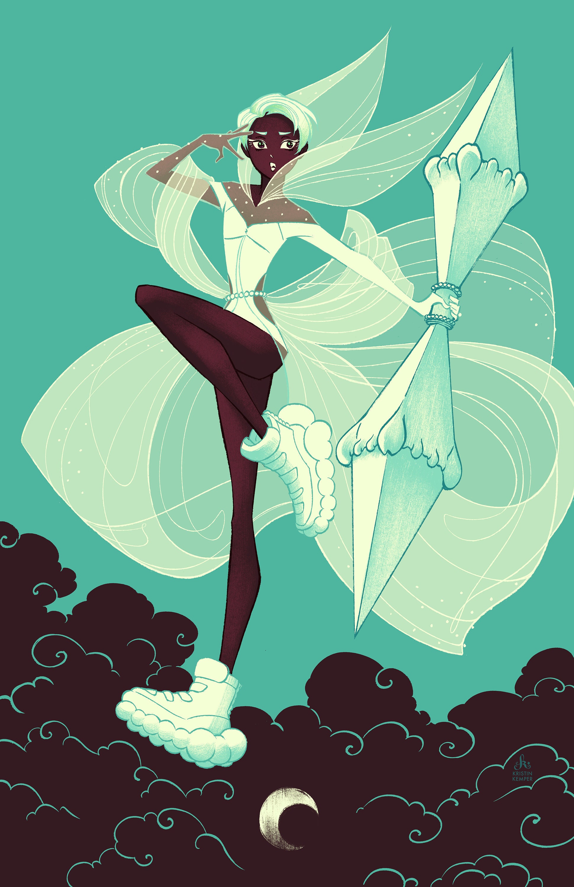 Princess Cairngorm 11x17 Poster Print Houseki No Kuni/ - Etsy