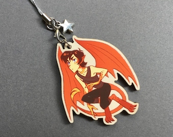 Dragon Keith - magische Paladine 2" Holz Charms