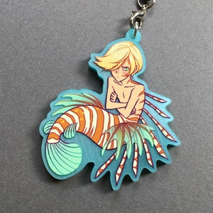 Yuri Plisetsky Merman 2&quot; Acryl Charme