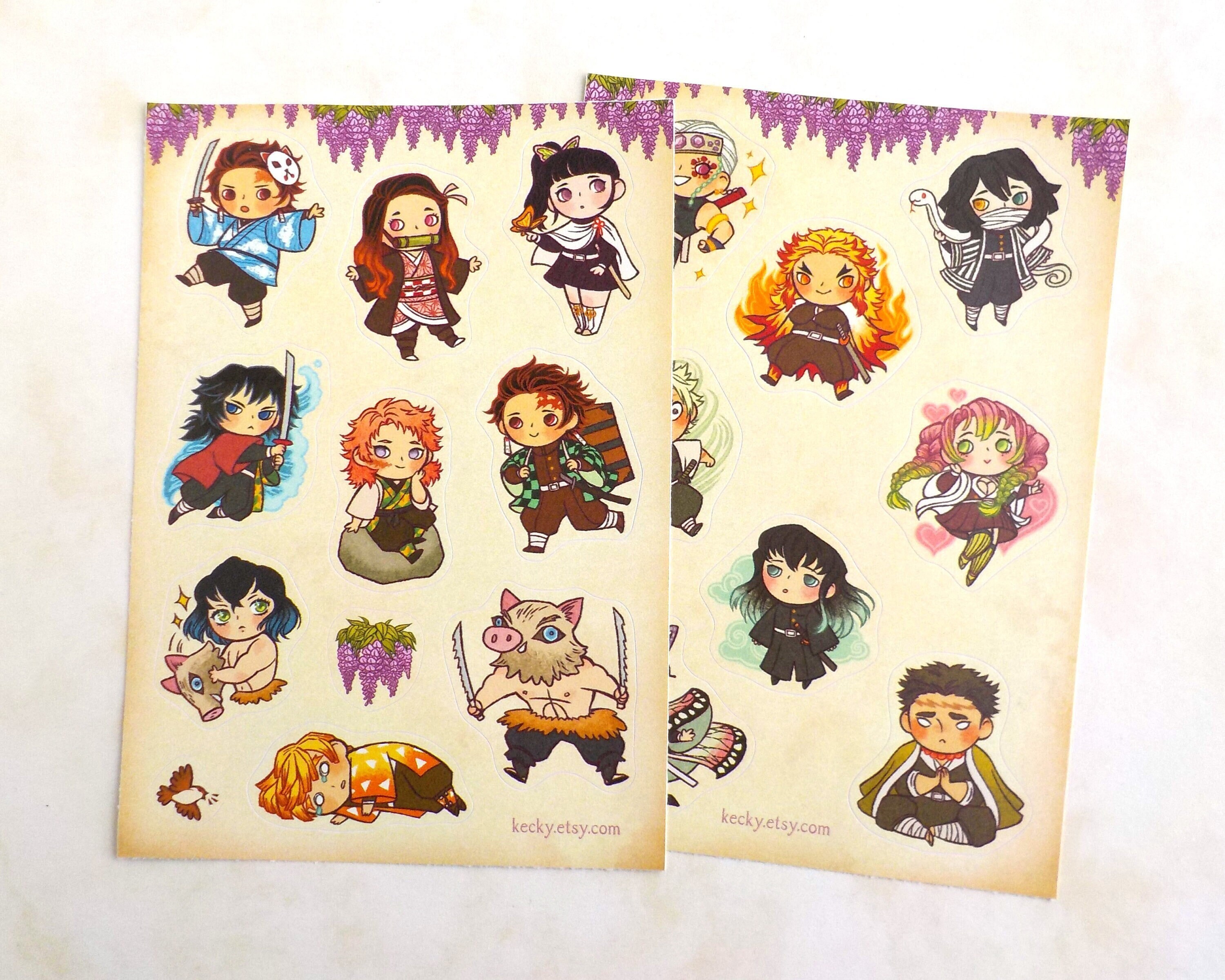 Demon Slayer Card - Etsy