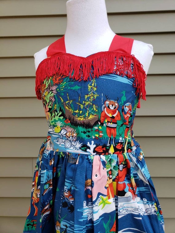 christmas dress size 8