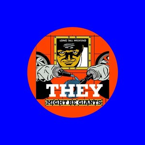 TMBG Long Tall Weekend album cover button or magnet