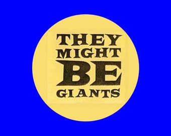 They Might Be Giants Demo Tape Name button  or magnet