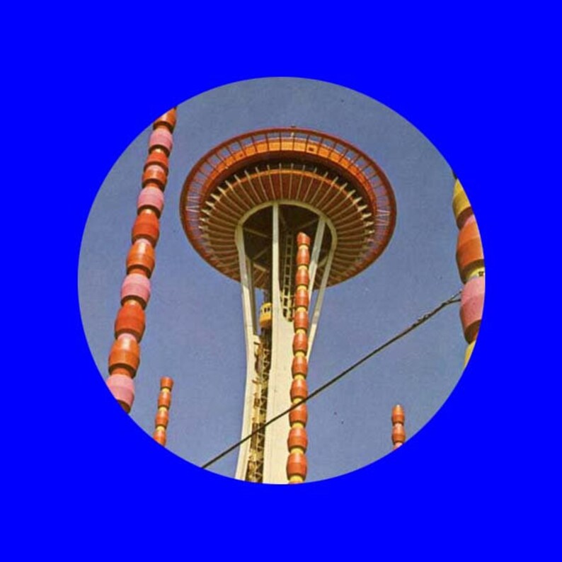 Space Needle World's Fair magnet image 1