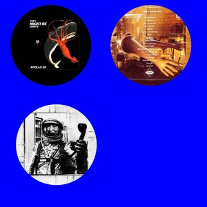 Apollo 18 album art button or magnet bundle