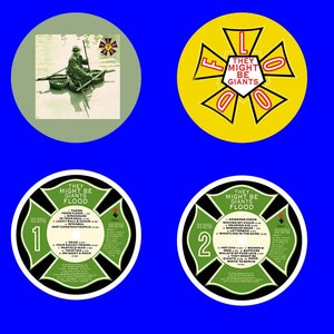 TMBG Flood album art button or magnet bundle