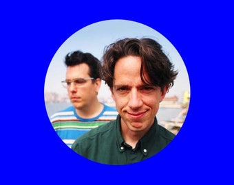 Gigantic promo Johns button or magnet