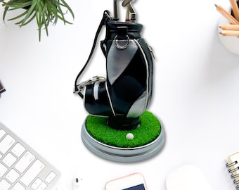Mini Golf Bag Pen Holder