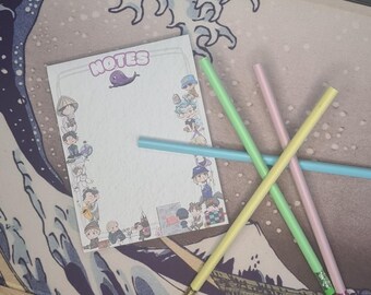 Tiny Tan Notepad