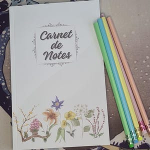 A5 Floral Notebook