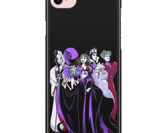 Funda iPhone y Samsung Villanos Disney Maléfica Maléfica Cruella Reina Malvada