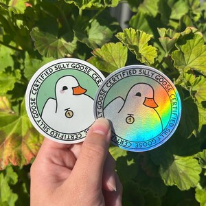 Certified Silly Goose Sticker image 2