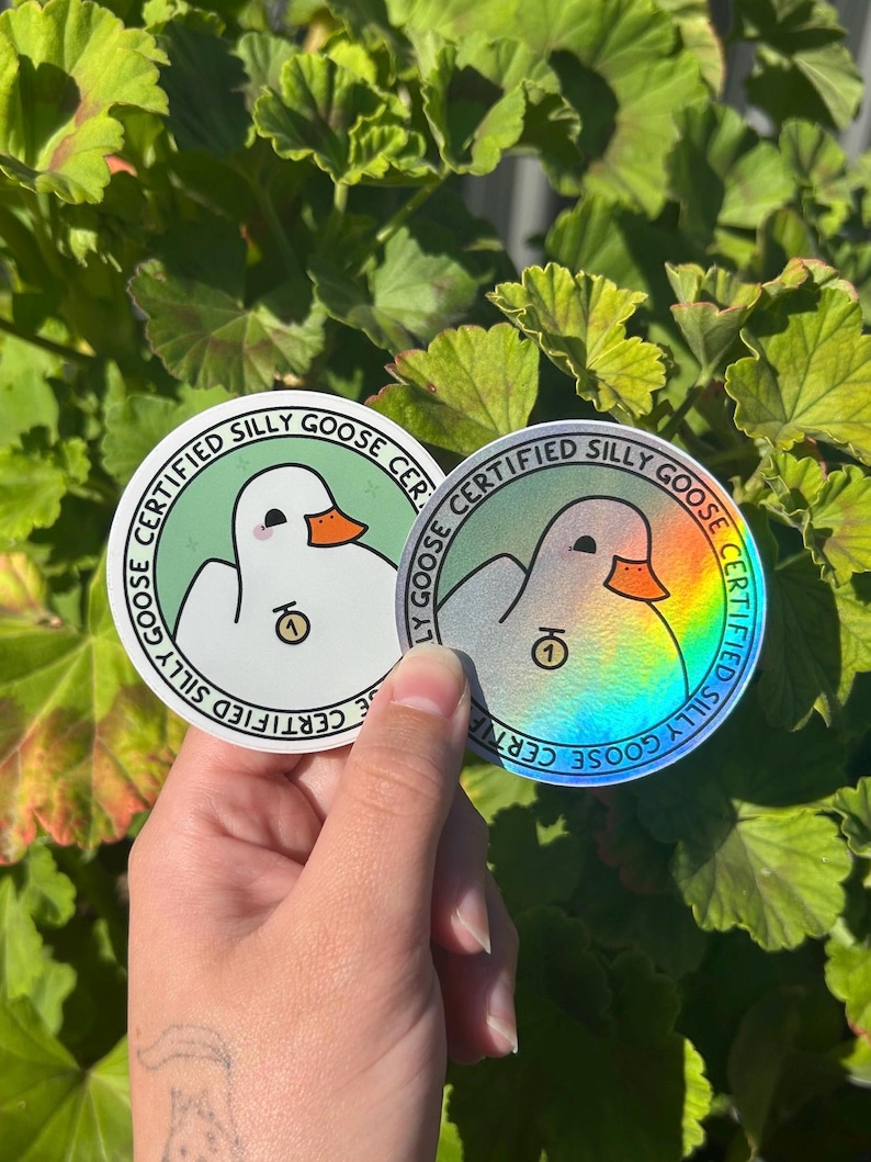 Certified Silly Goose Sticker image 2