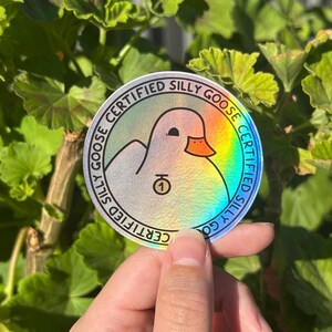 Certified Silly Goose Sticker image 3