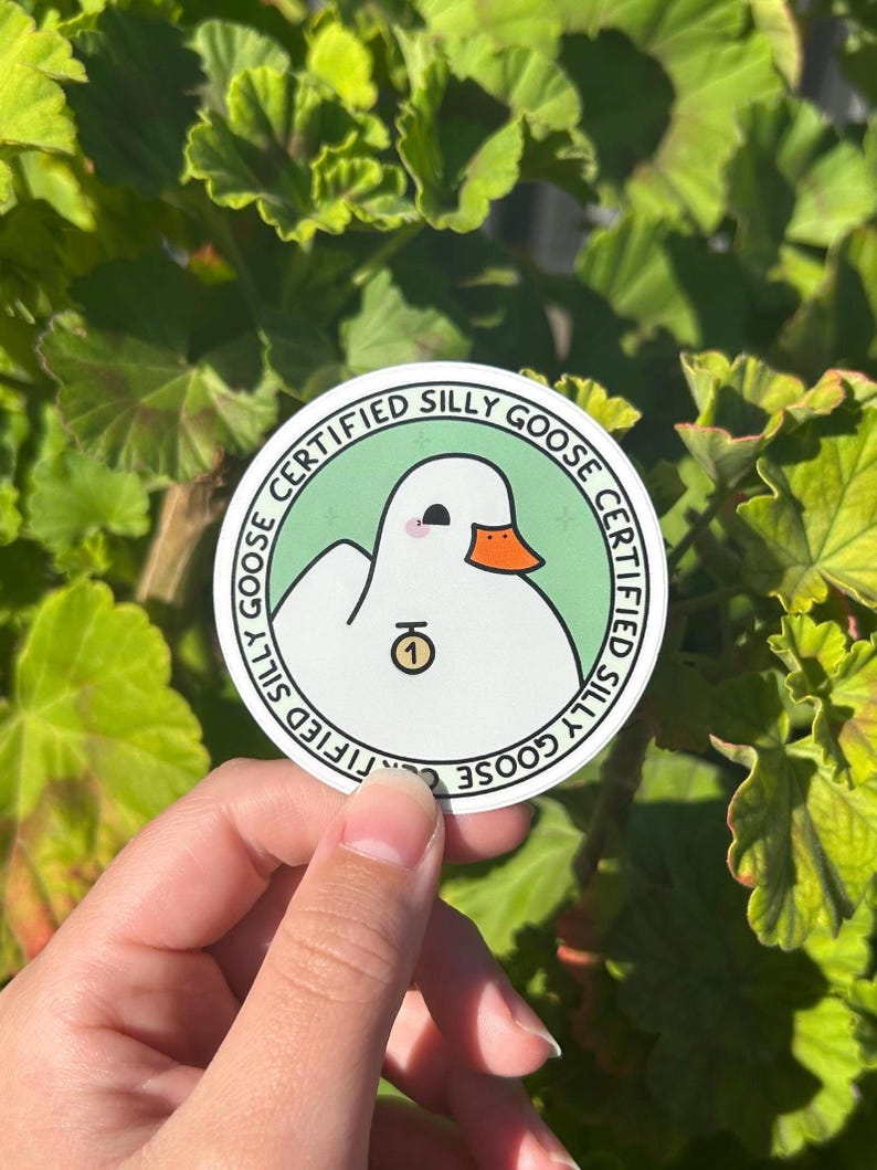 Certified Silly Goose Sticker image 1