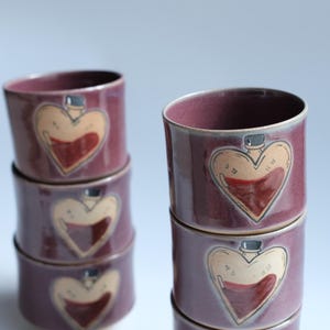 Love Potion ceramic cup | Valentine&#39;s Day  Pottery Gift