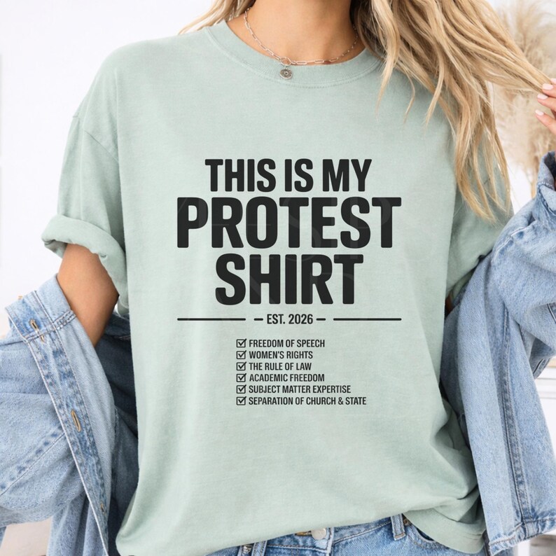 This Is My Protest Shirt Comfort Colors Tee Political Graphic Tee Free Speech Shirt Womens Rights Tee Political Tshirt Protest Tee Gift Bay