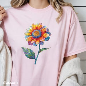 Garden Lover Shirt Flower Lover Shirt Gift for Gardener Nature Lover Gift Botanical Shirt Gardener Xmas Gift Christmas Gift for Gardener Blossom