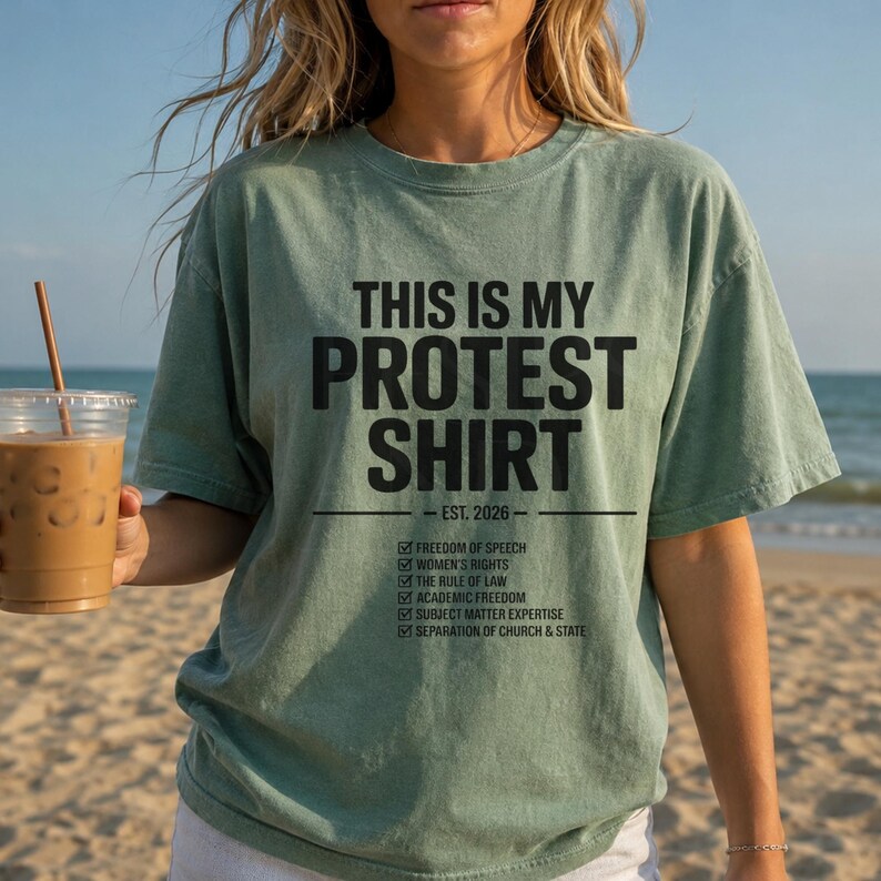 This Is My Protest Shirt Comfort Colors Tee Political Graphic Tee Free Speech Shirt Womens Rights Tee Political Tshirt Protest Tee Gift Moss
