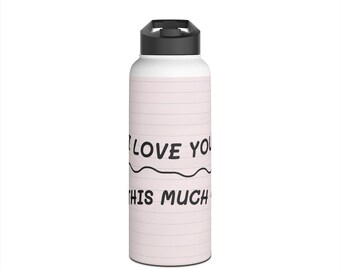 Stainless Steel Water Bottle, Standard Lid