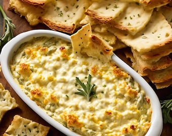 EASY ARTICHOKE DIP (Delicious Recipe)