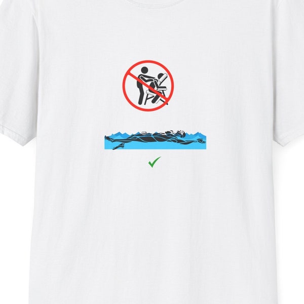 Backstroke Unisex T-Shirt, Swimming, Swimmer